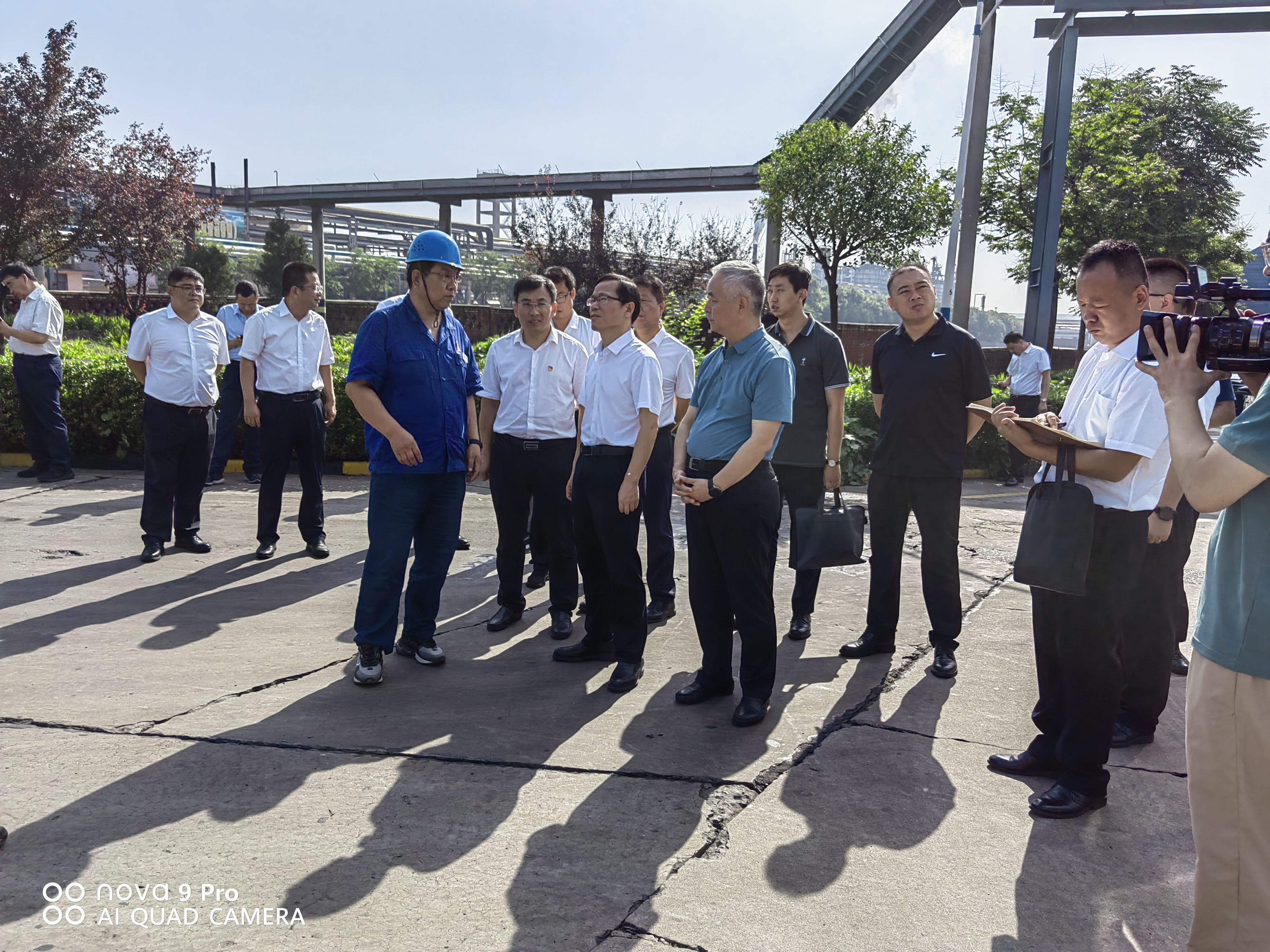 省鋼鐵深加工產(chǎn)業(yè)鏈提升發(fā)展調(diào)研組蒞臨黑貓制造部調(diào)研
